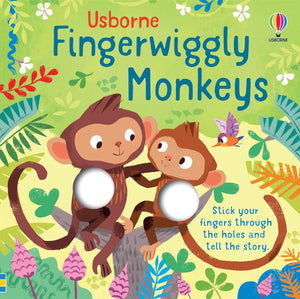 Usborne - Libro de Monos Divertidos con Dedos en Inglés