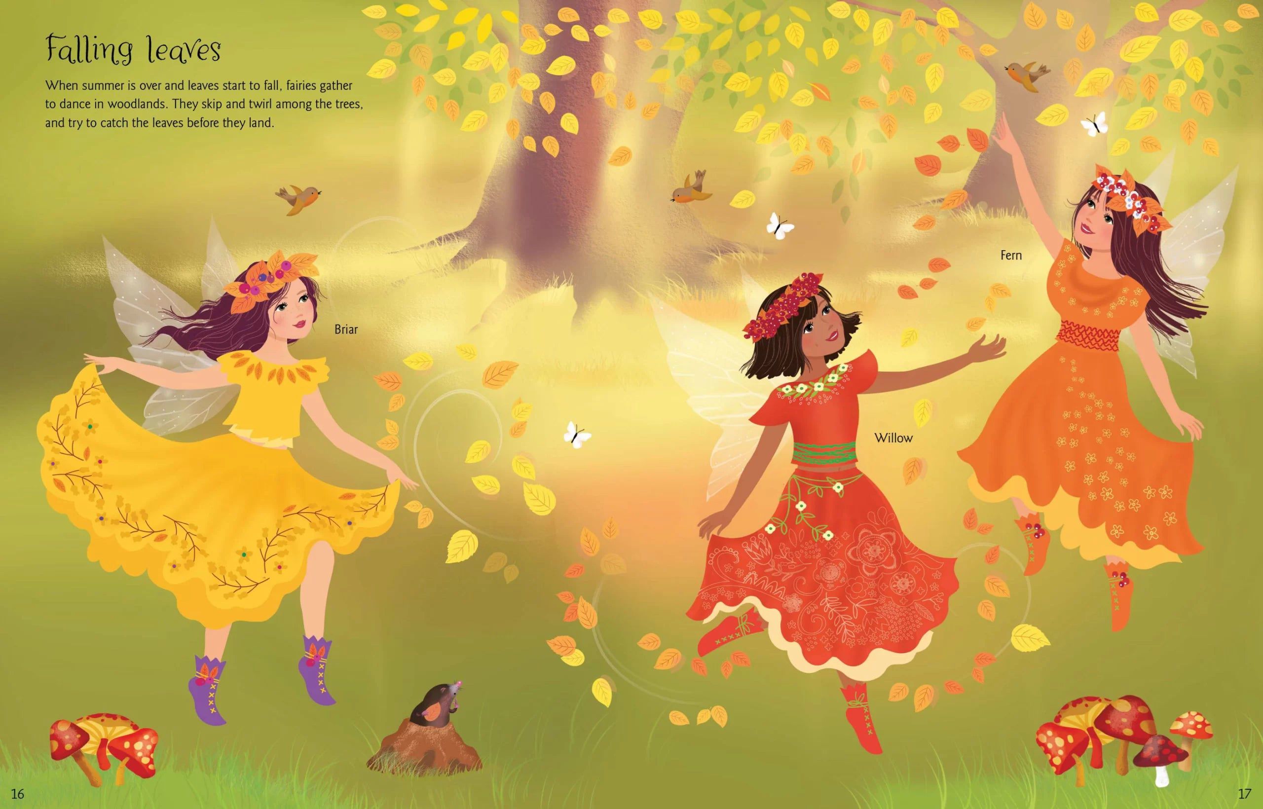 Usborne - Libro de pegatinas Hadas bailarinas para vestir muñecas