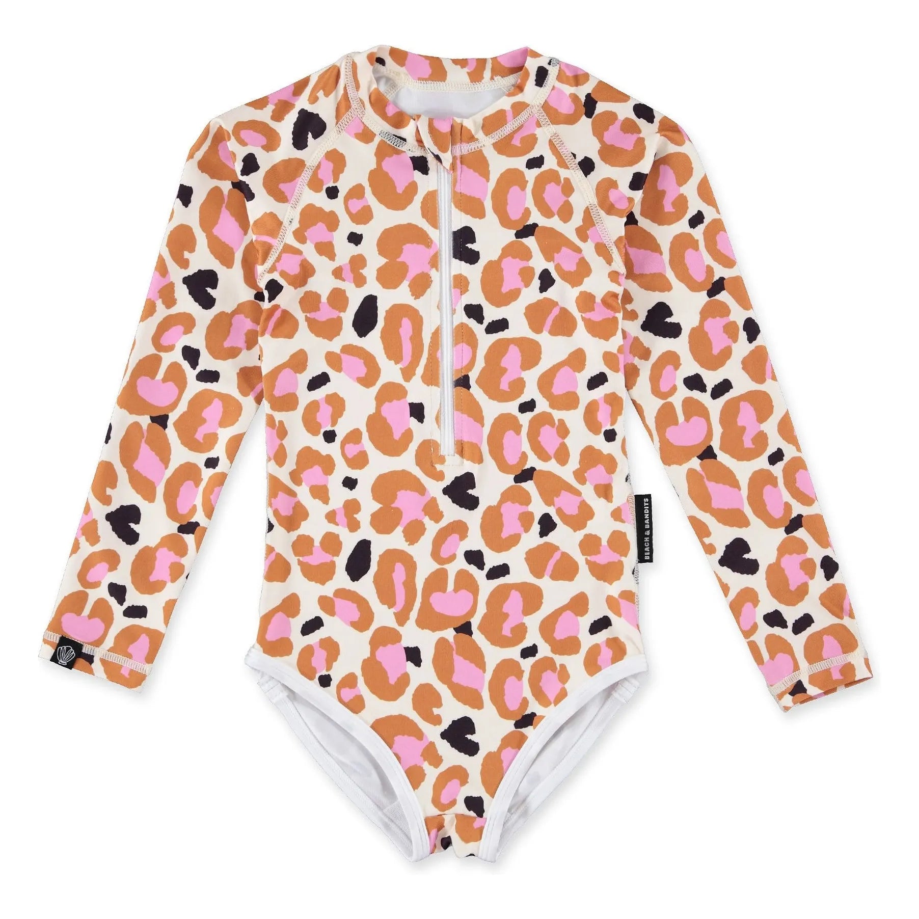 Beach & Bandits - Bañador con protección UV Candy Leopard Fibras recicladas