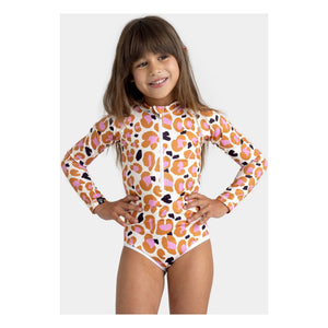 Beach & Bandits - Bañador con protección UV Candy Leopard Fibras recicladas