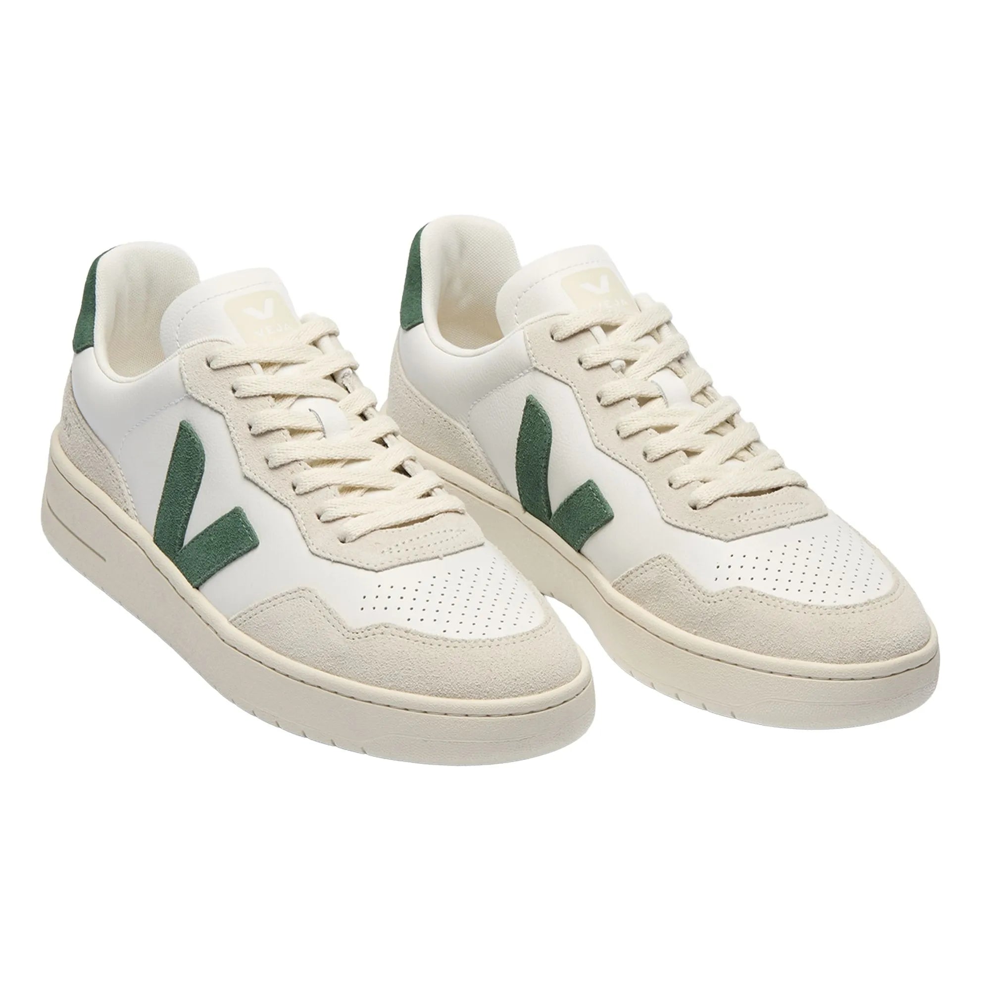Veja - Zapatillas V-90 Leather O.T. | Verde oscuro