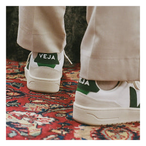 Veja - Zapatillas V-90 Leather O.T. | Verde oscuro