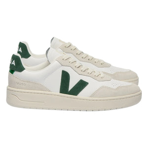 Veja - Zapatillas V-90 Leather O.T. | Verde oscuro