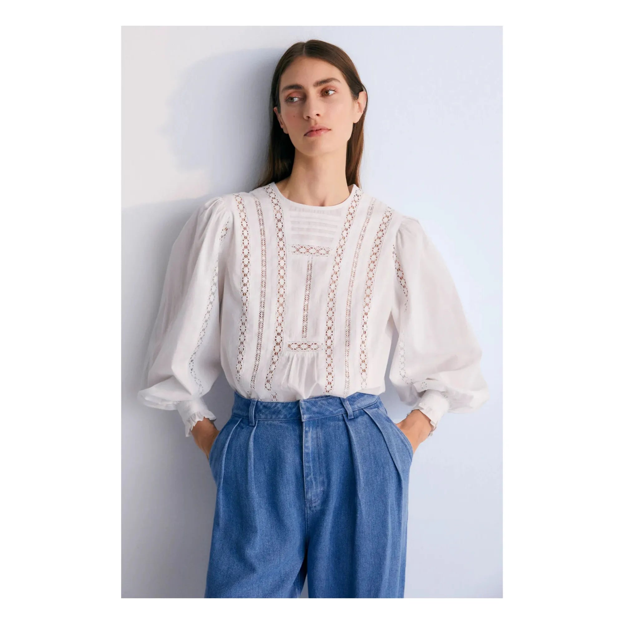 the new society - Blusa Veria - Colección mujer | Blanco