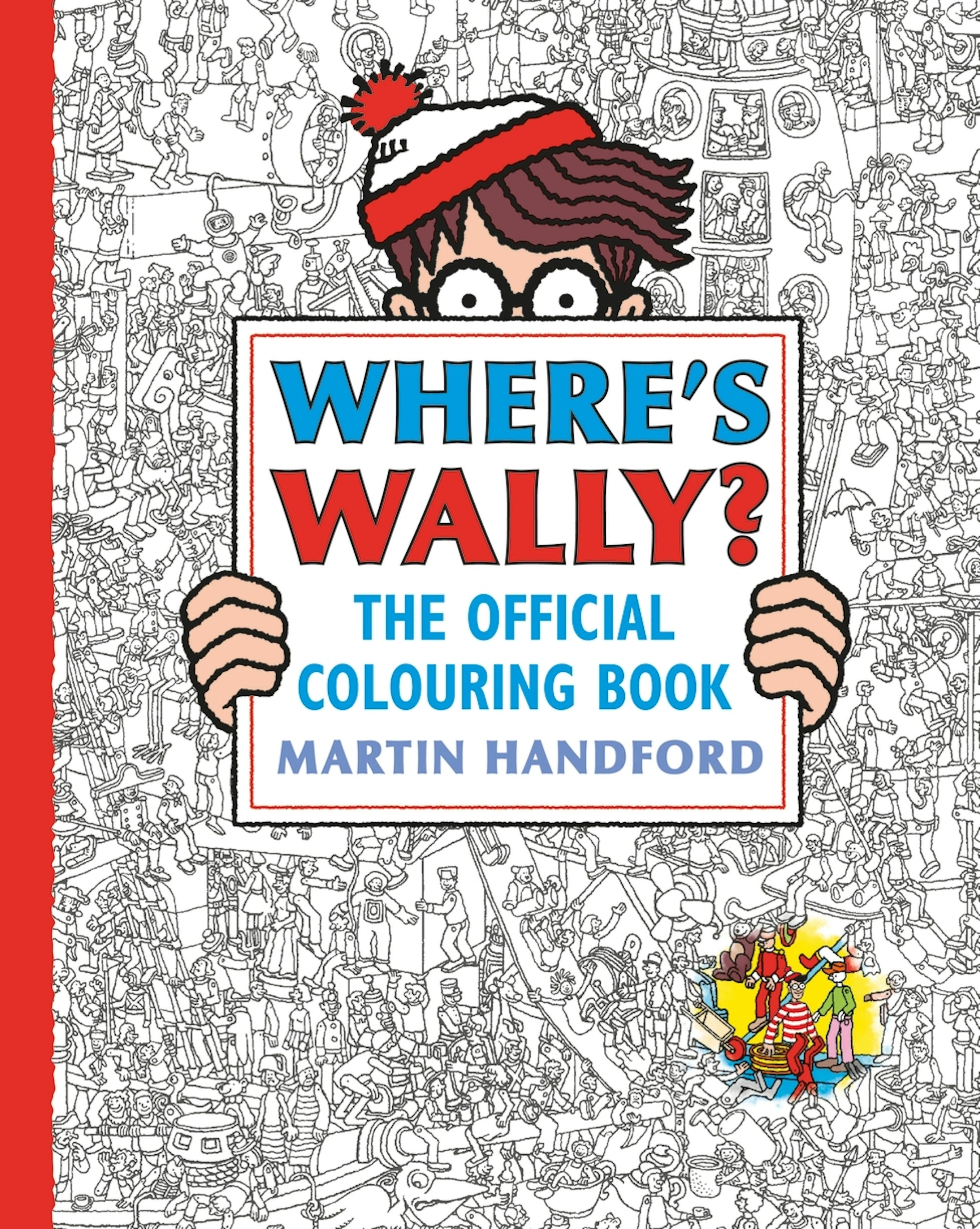 ¿Dónde está Wally? El libro oficial para colorear