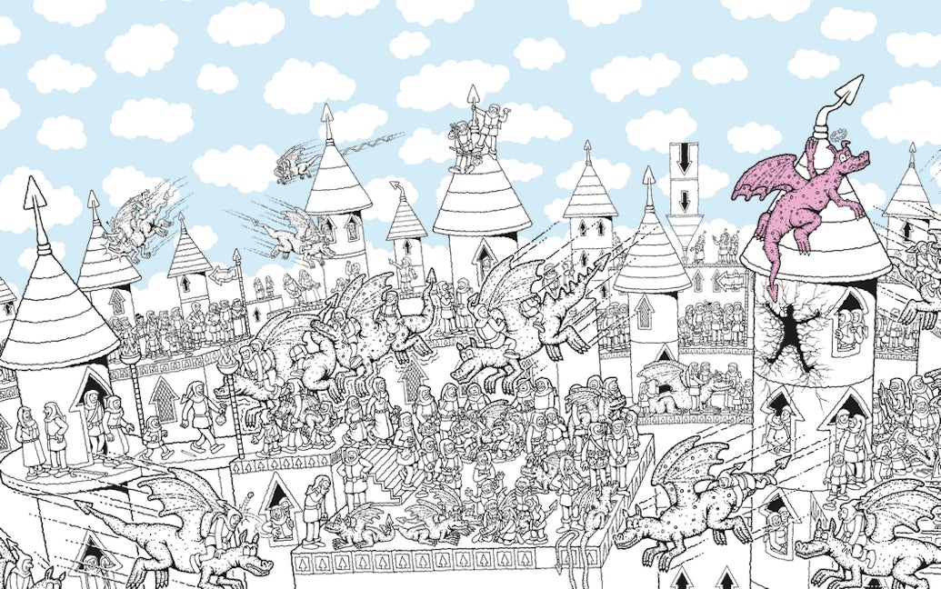 ¿Dónde está Wally? El libro oficial para colorear