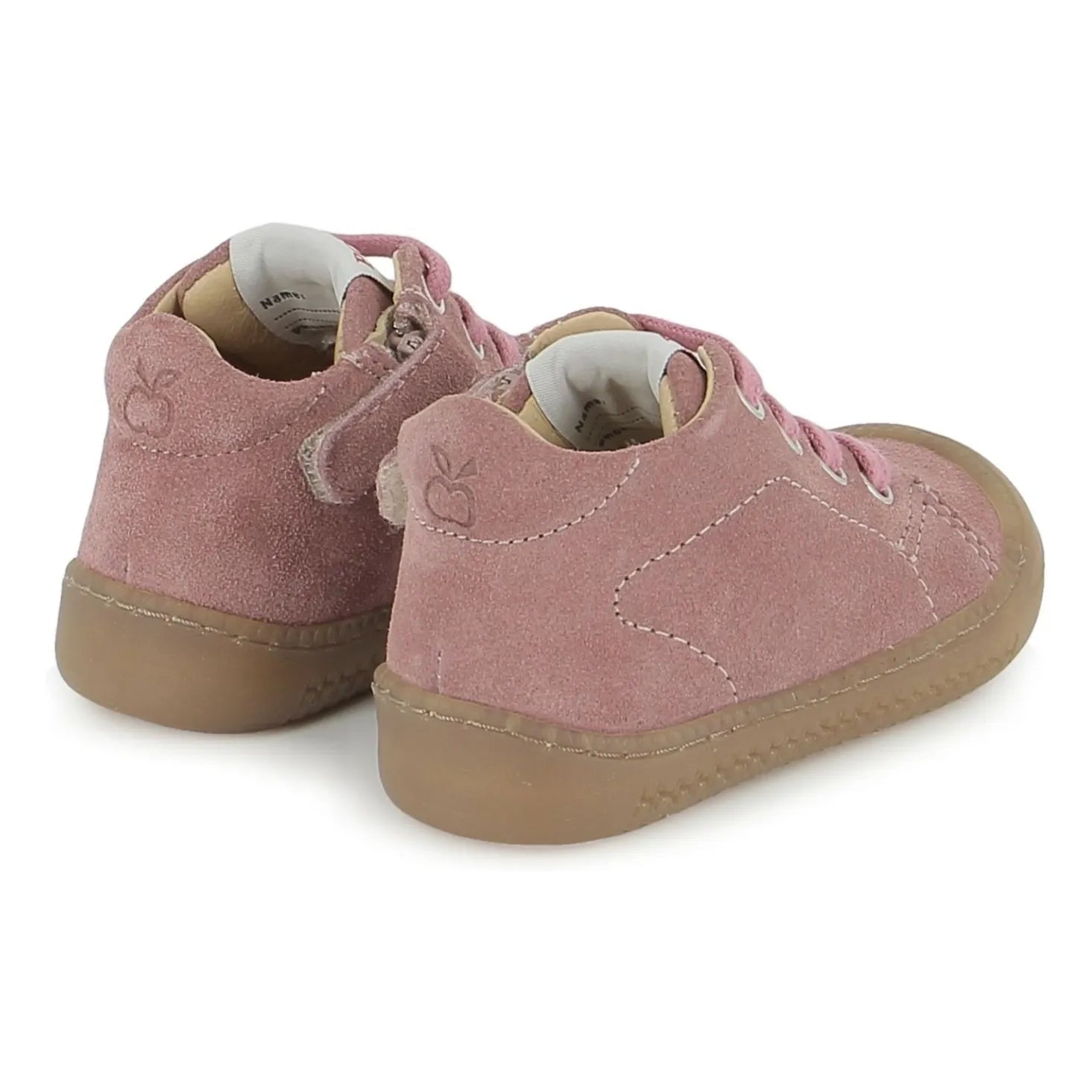 Pom d'Api - Botines de terciopelo Yaka Walk | Rosa