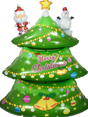 Navidad - Árbol de Navidad Gigante 62CM Globo Decorativo