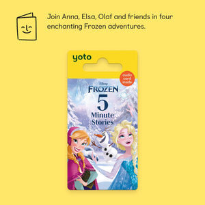 Yoto - Cuentos de 5 minutos: Tarjeta de audio en inglés de Frozen