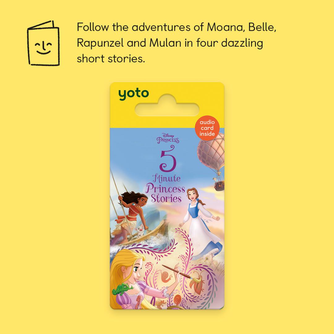 Yoto - Cuentos de 5 minutos: Princesa, Tarjeta de audio en inglés
