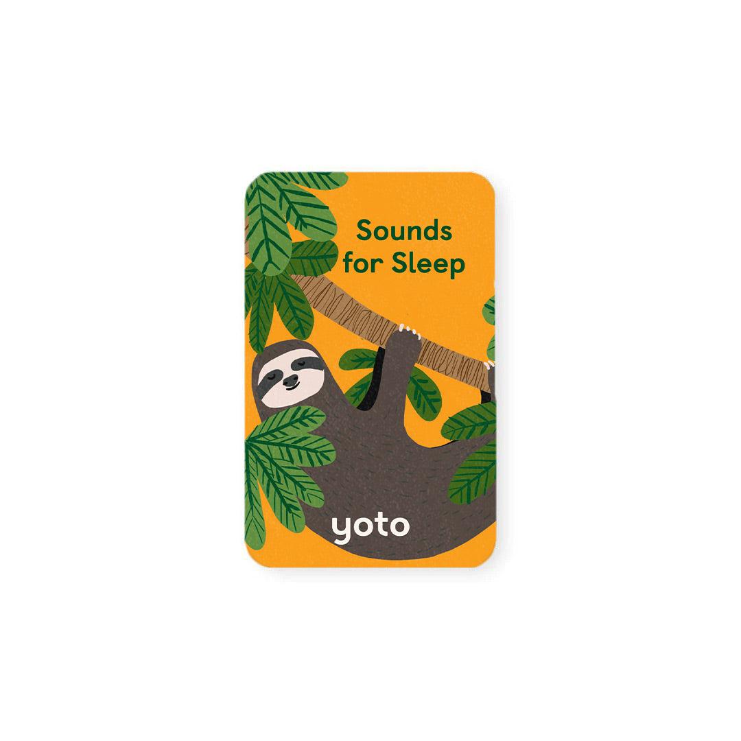 Yoto - Tarjeta de sonido en inglés para dormir