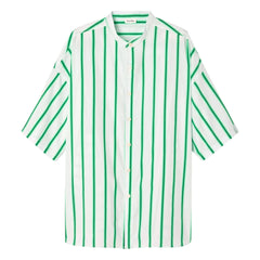 American Vintage - Camisa de cuello mao Zatybay | Verde