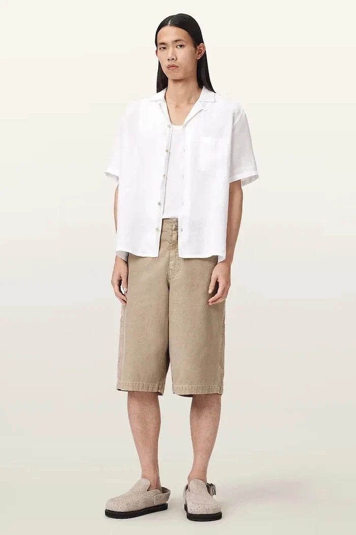 Shorts cargo de algodón para hombre AllSaints JACKSON