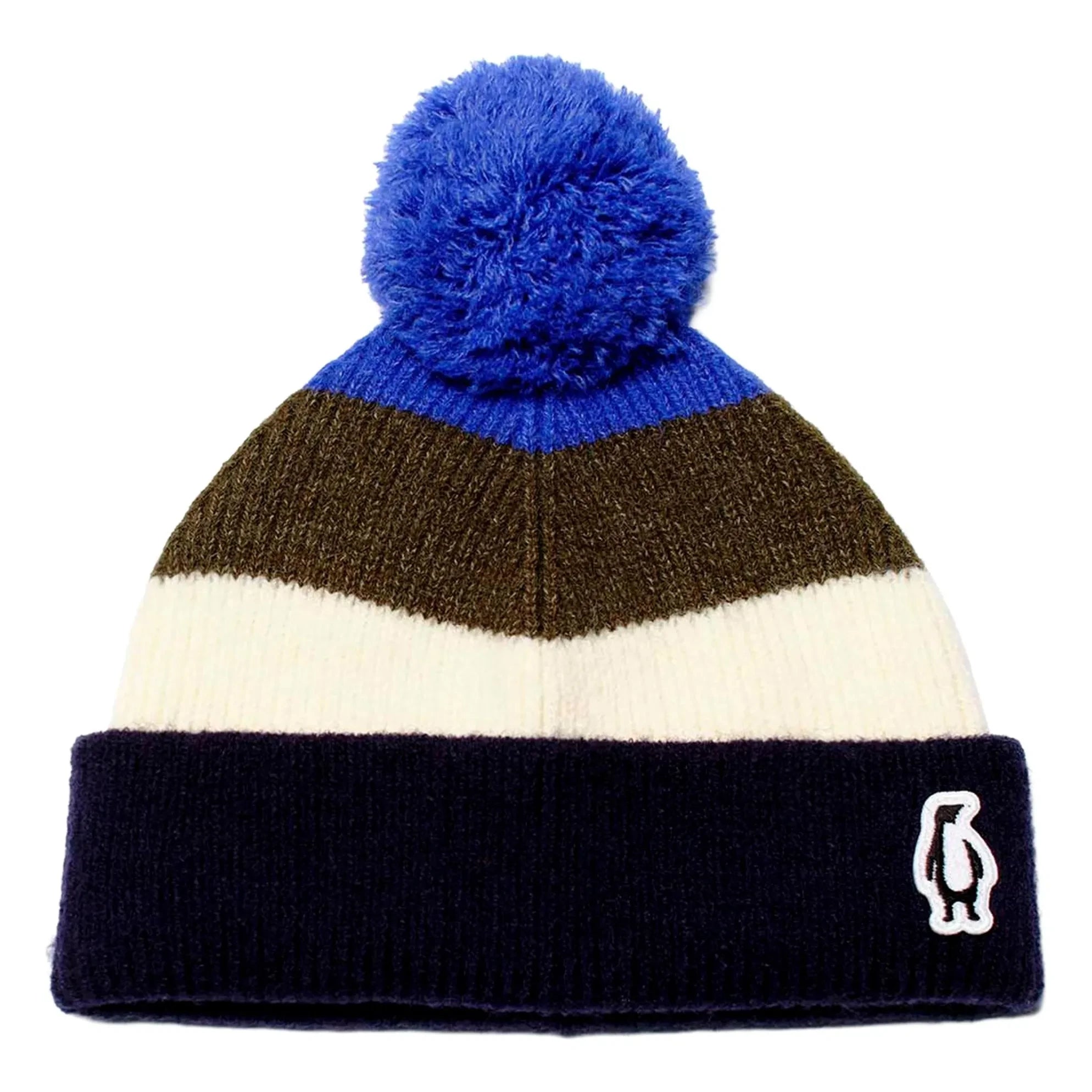 Gosoaky - Gorro de rayas Busy Bug | Azul marino