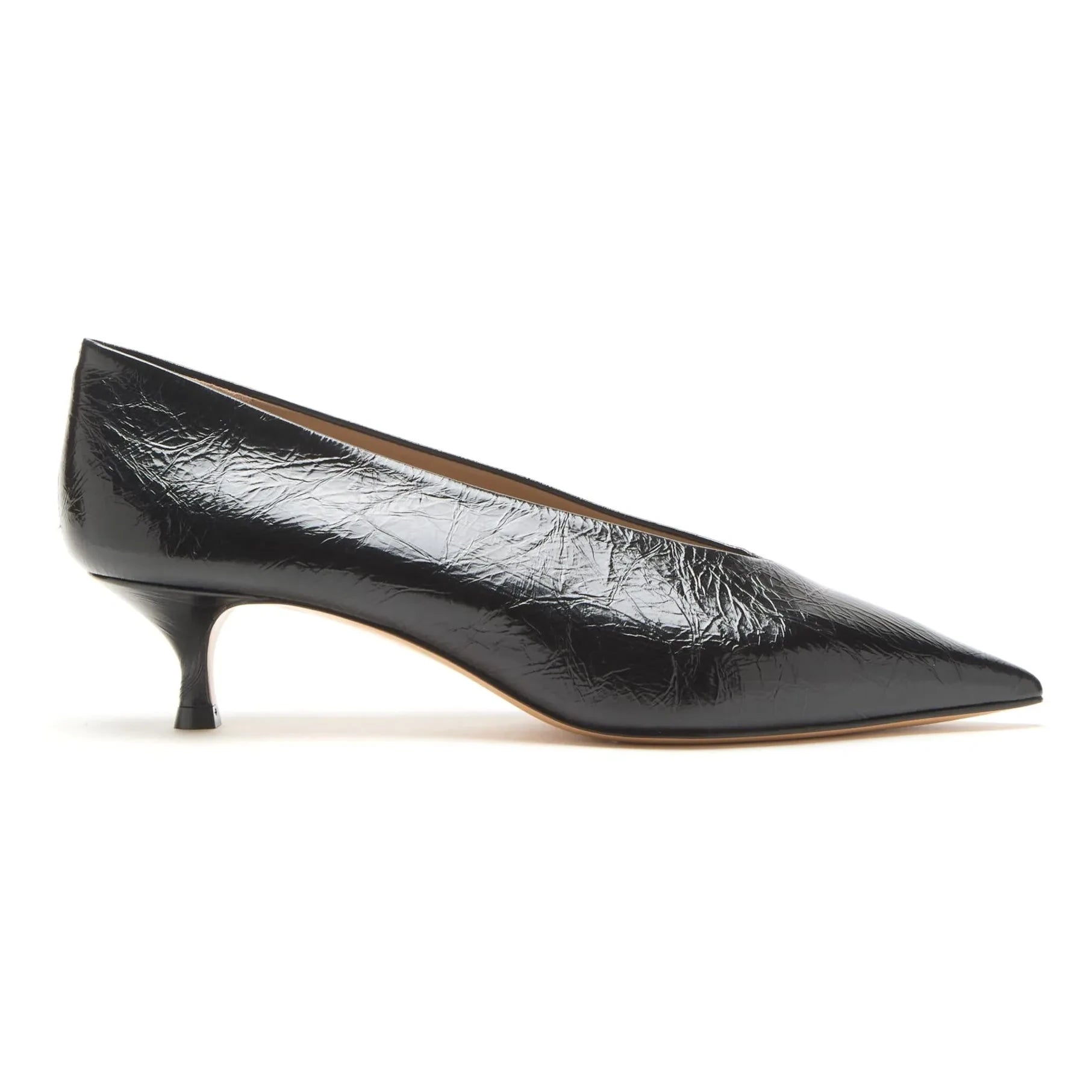 Le Monde Beryl - Zapatilla de tacón de napa | Negro