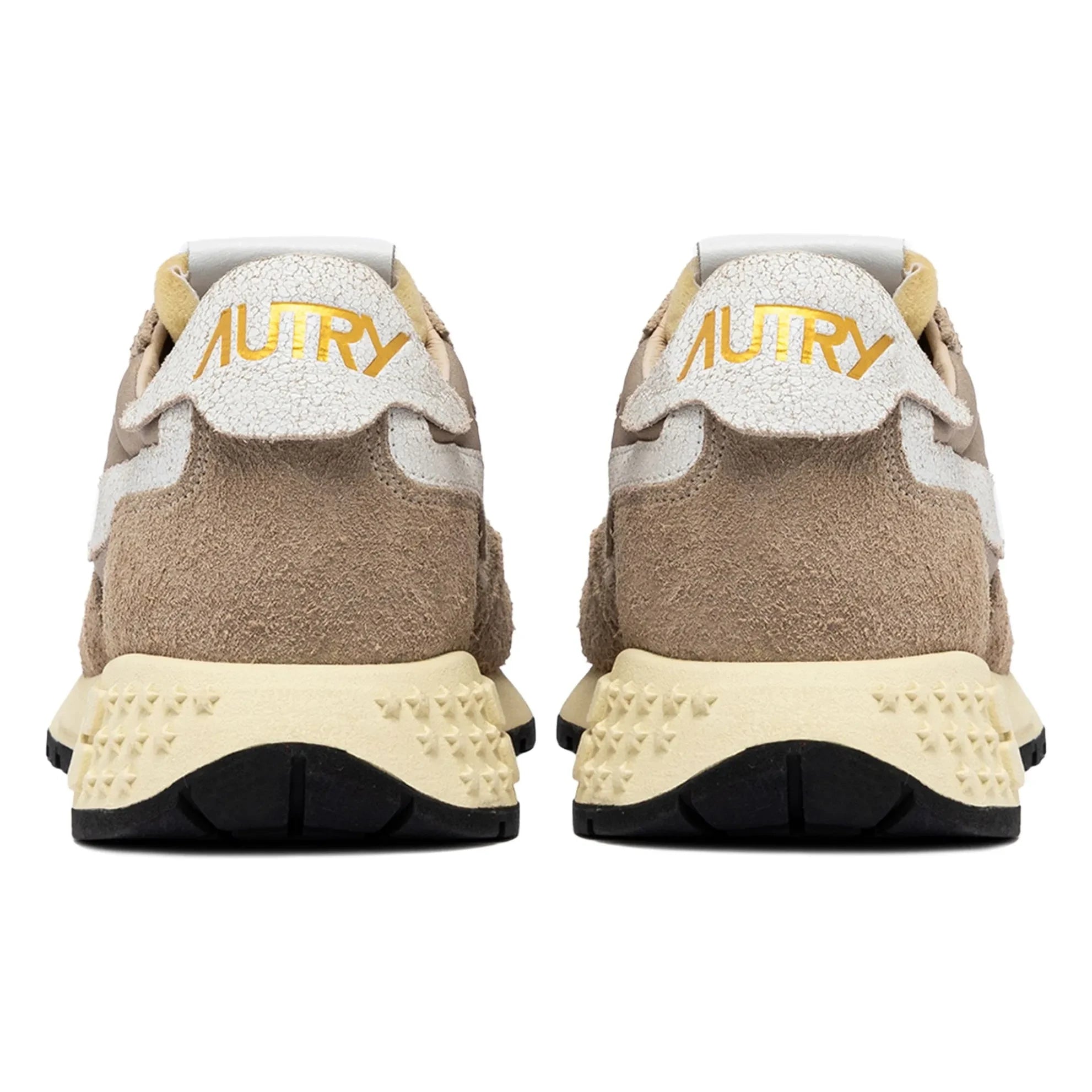 Autry - Zapatillas bajas de nailon Reelwind | Beige oscuro
