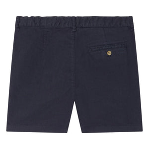 Bonpoint - Pantalón corto Charles de algodón orgánico | Azul marino
