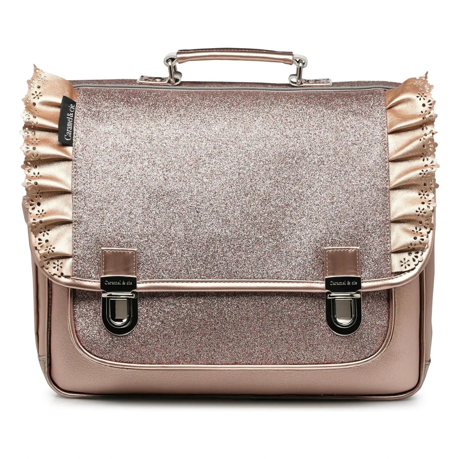 Caramel & Cie - Bolso con volantes | Cobre