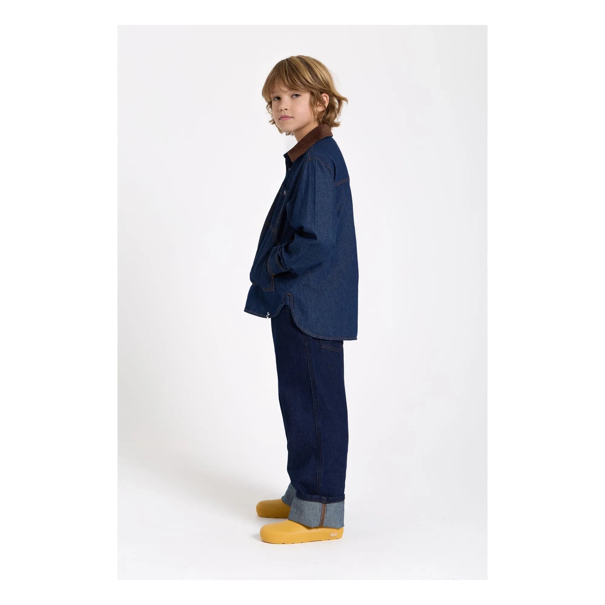 Finger in the nose - Camisa vaquera Enara | Denim crudo