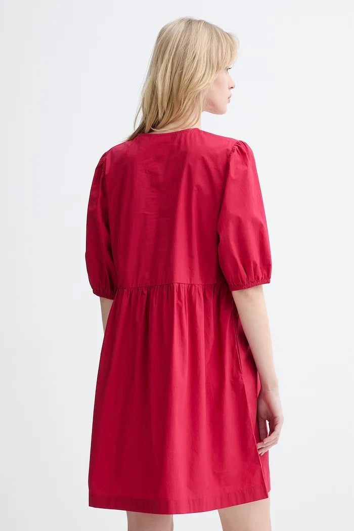 Vestido acampanado de algodón Marc O'Polo