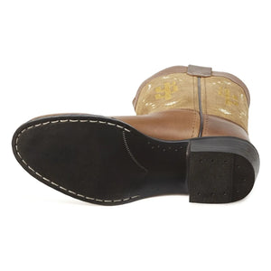 Bootstock - Botines Santiags de Piel Yucca | Marrón