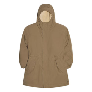 Hundred Pieces - Parka forro koala | Caqui claro