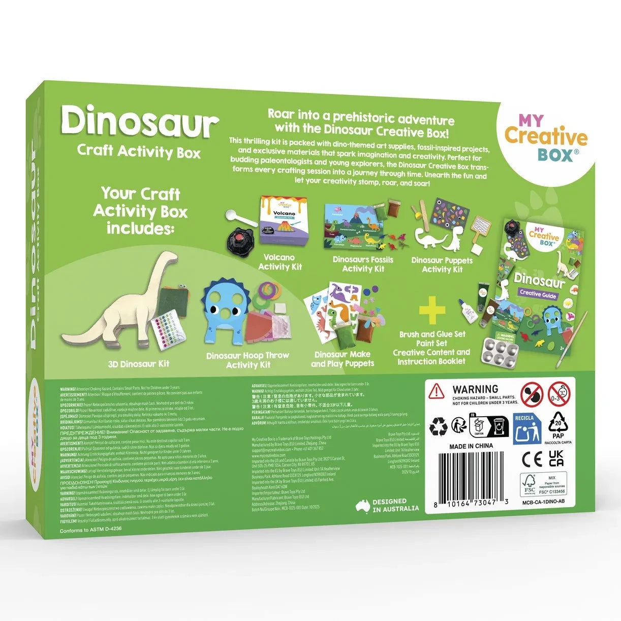 My Creative Box - Yaratıcı Etkinlik Kiti - Dinozorlar