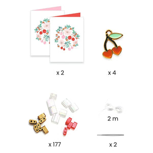 Djeco - DIY Kit - Tila & Cherry Bileklikler