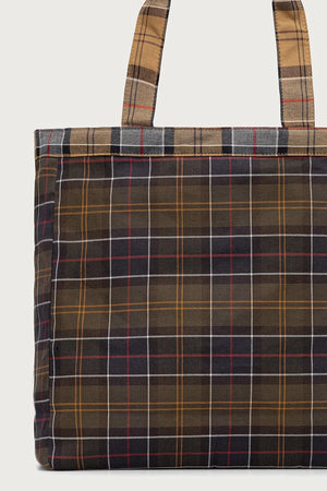 Bolso shopper Barbour de algodón para mujer