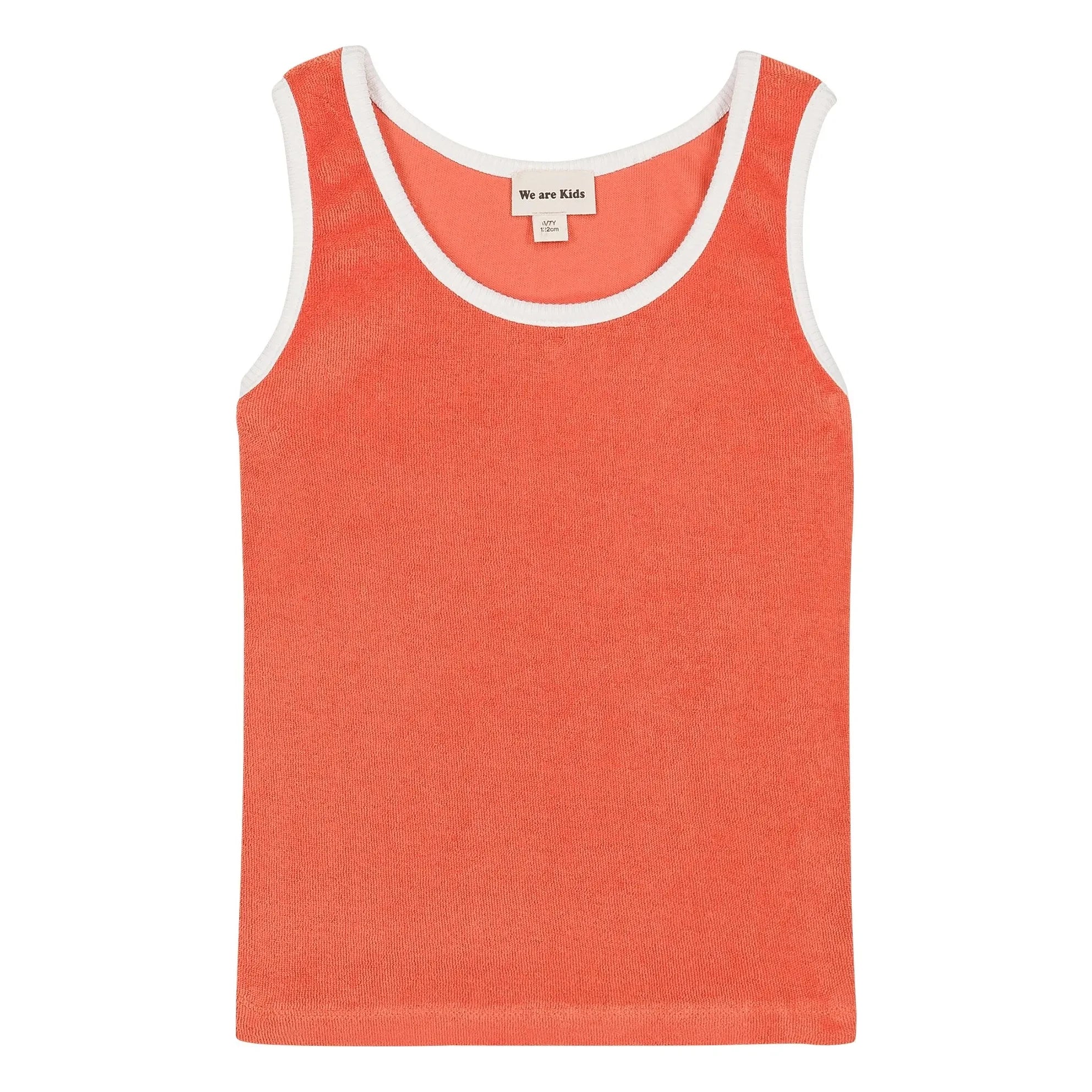 We Are Kids - Camiseta sin mangas de algodón orgánico Marcel Eponge | Coral