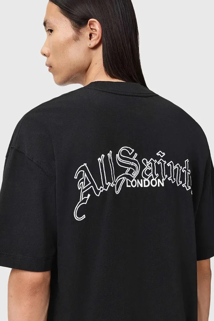 Camiseta de algodón DESCENT de AllSaints