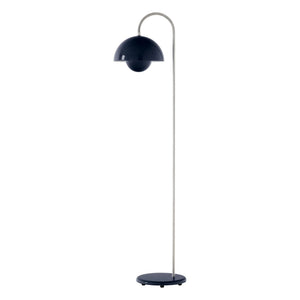 & Tradición - Lámpara de pie Flowerpot VP12, Verner Panton | Azul oscuro