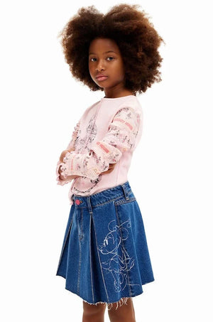 Falda vaquera Desigual MINNIE MOUSE para niña