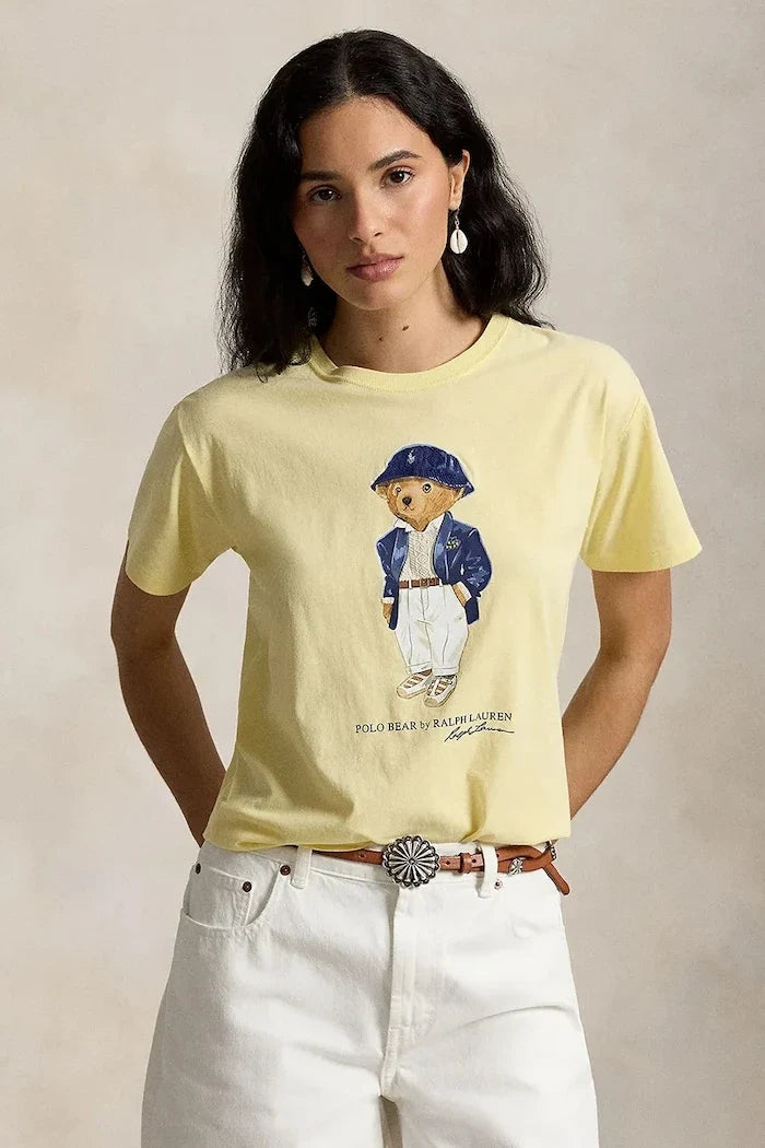 Camiseta de algodón para mujer Polo Ralph Lauren