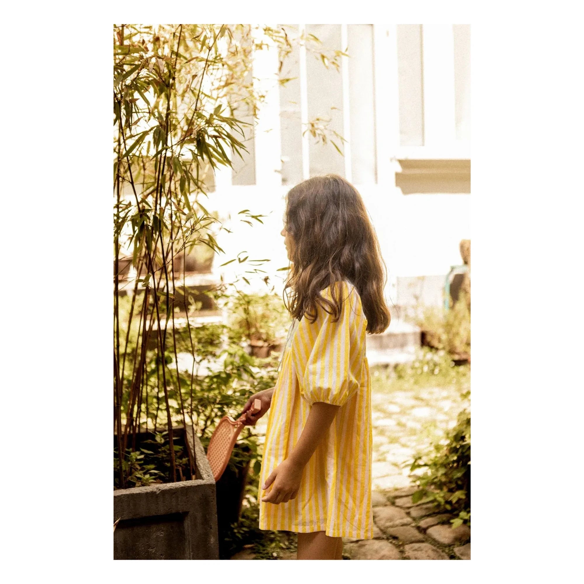 Louis Louise - Vestido de rayas Pauly | Amarillo