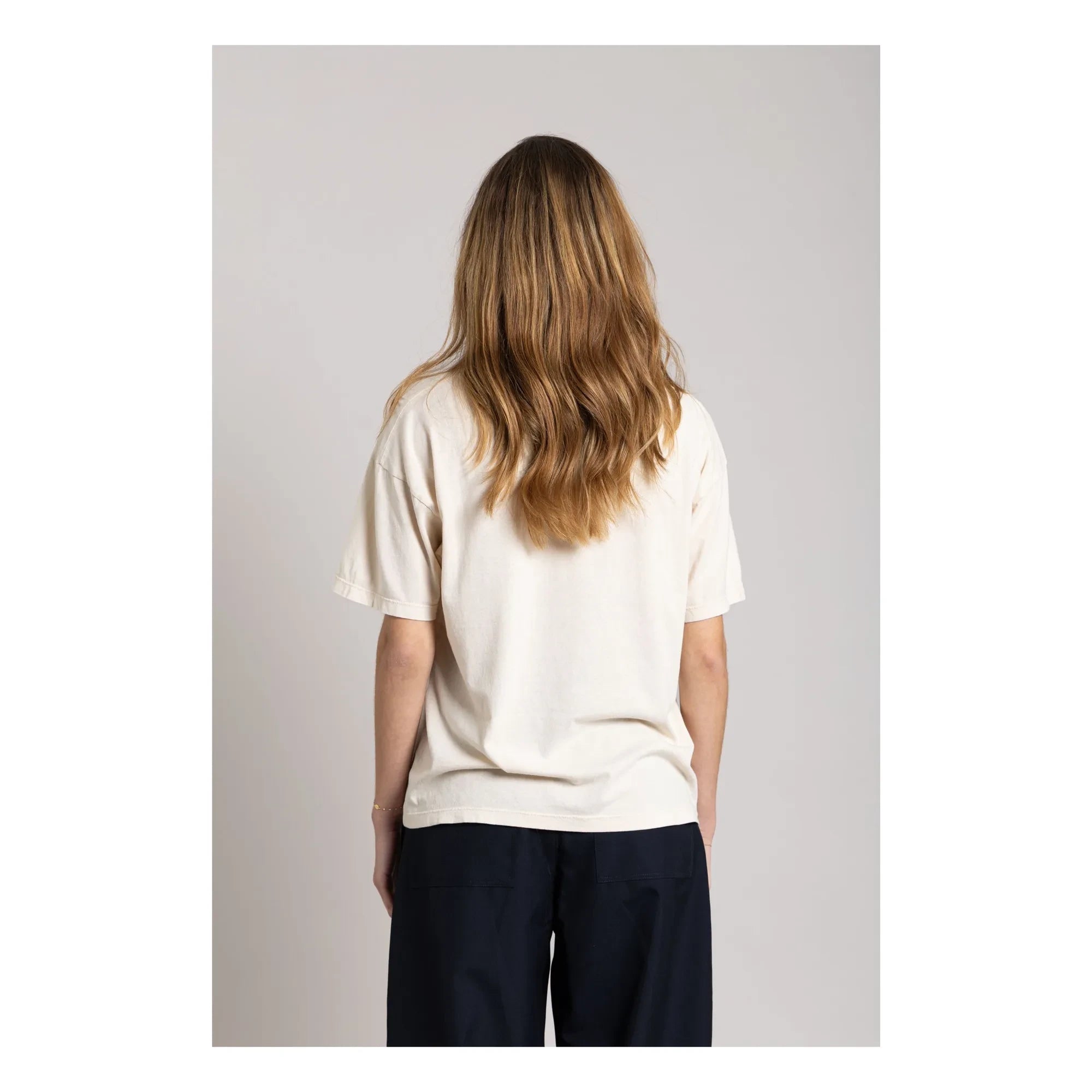 Smallable Woman - Camiseta de algodón orgánico Hana | Crema