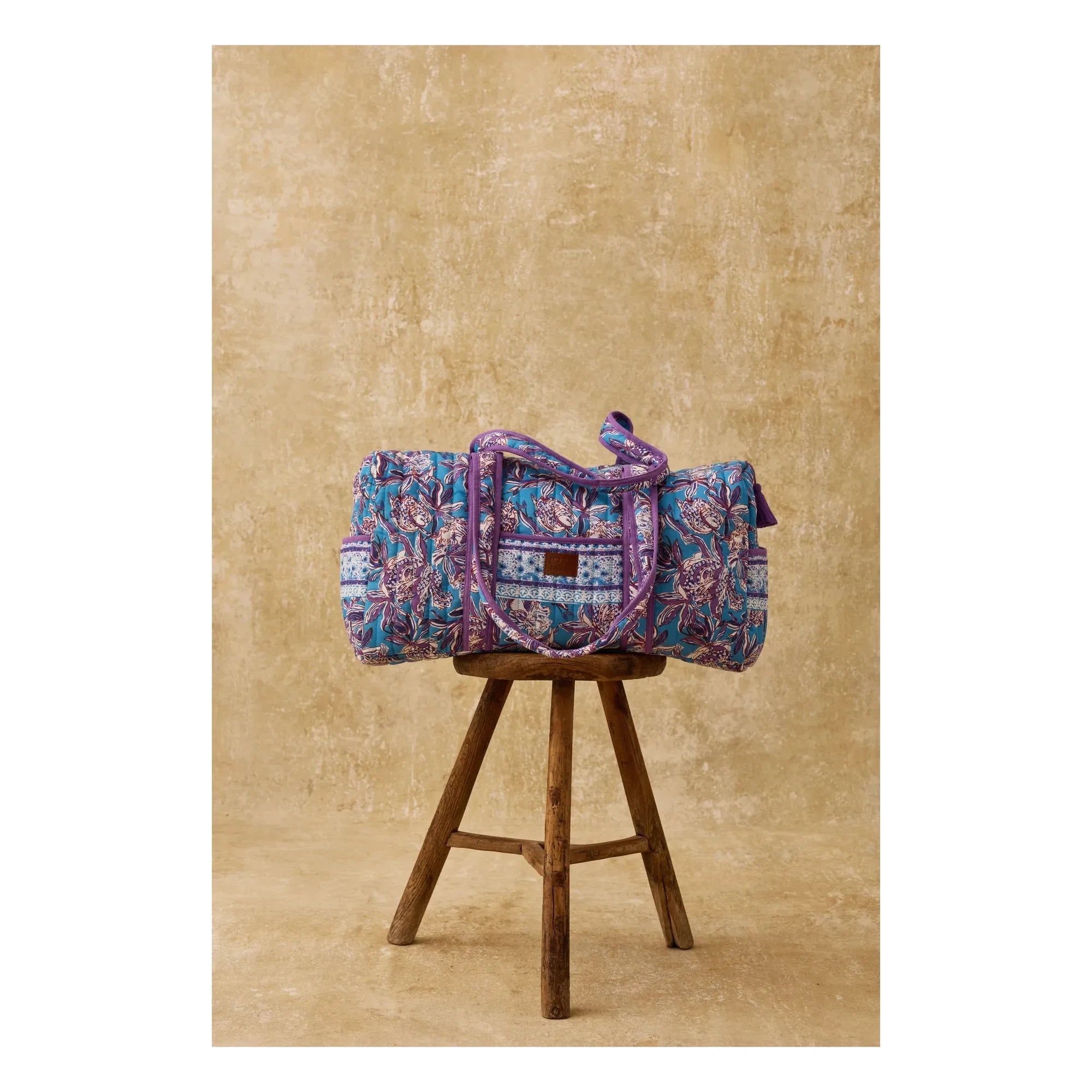 Louise Misha - Bolso Bilbao de 36h, algodón orgánico | Azul
