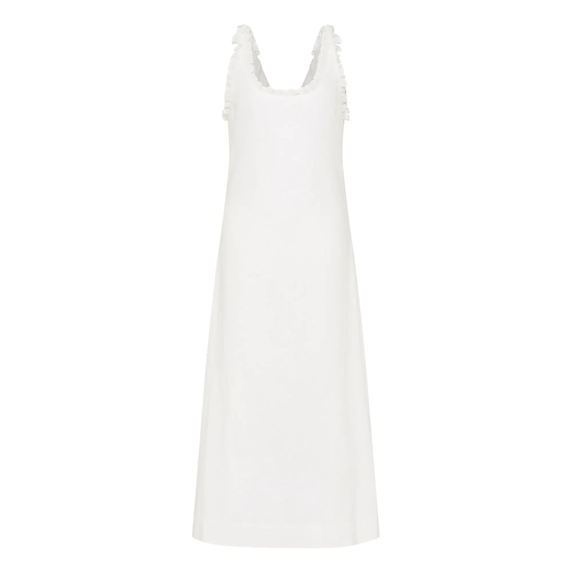 Posse - Vestido de lino Florence | Marfil