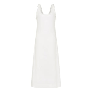 Posse - Vestido de lino Florence | Marfil