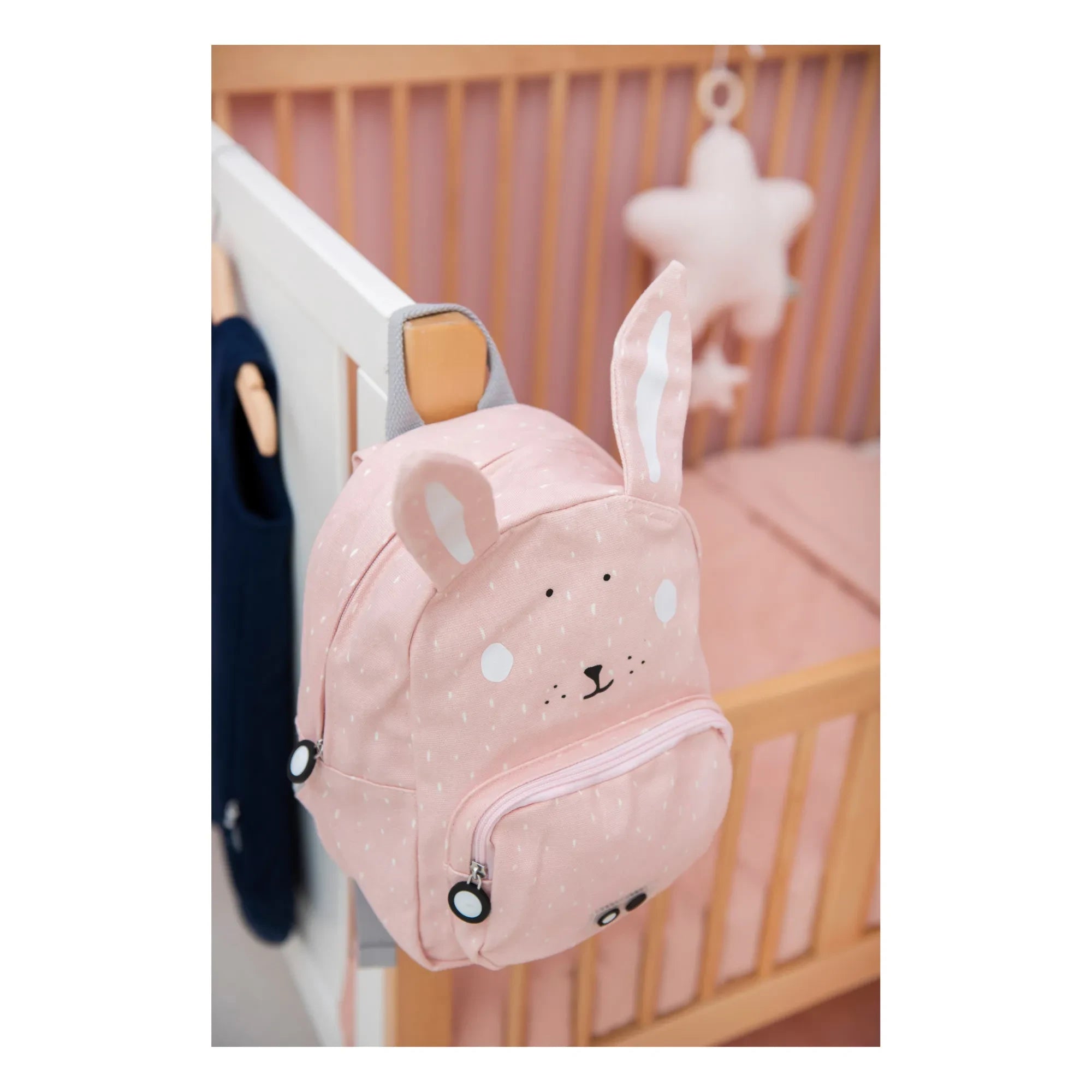 Trixie - Mochila Mr Rabbit | Rosa Claro