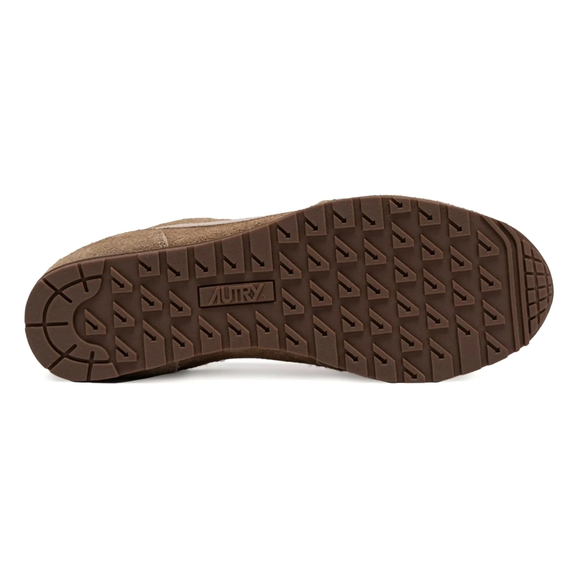 Autry - Zapatillas deportivas bajas de ante y piel Windspin | Marrón claro