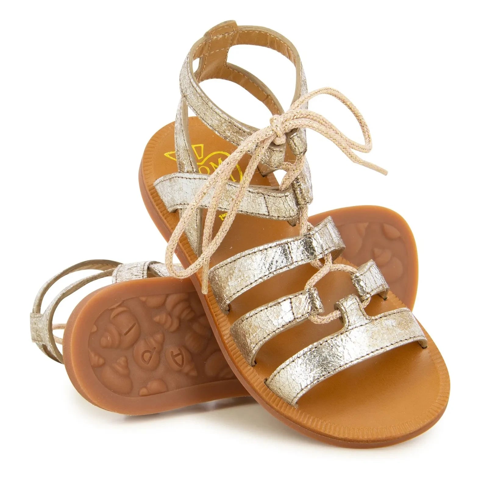 Pom d'Api - Sandalia Guily Strap | Dorado
