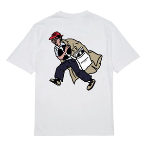 Edmmond Studios - Camiseta de Algodón Melomaniac | Blanco