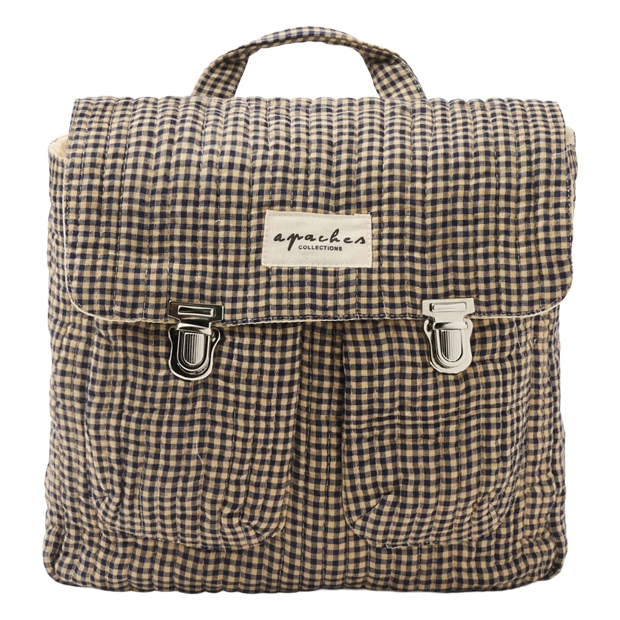 Apaches - Suji Carreaux Mochila | Negro