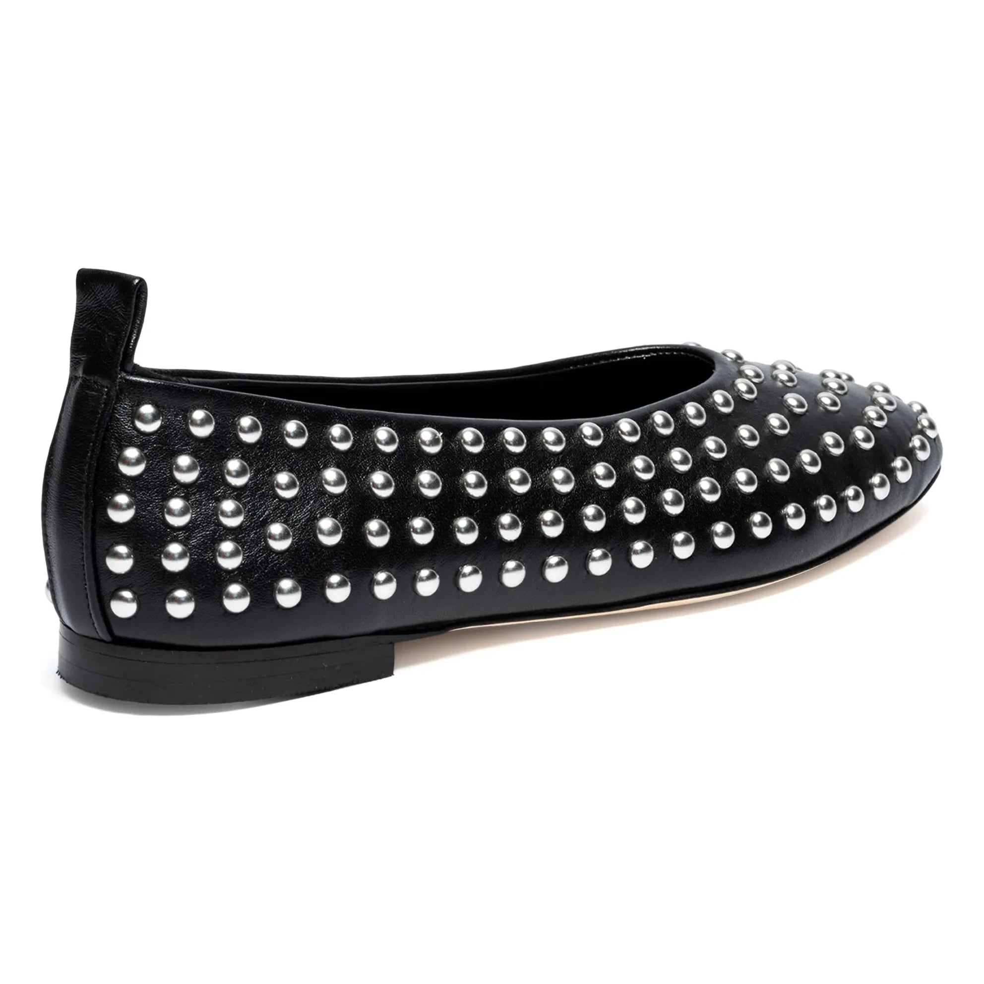 Odare - Bailarinas de piel napa Alba | Negro