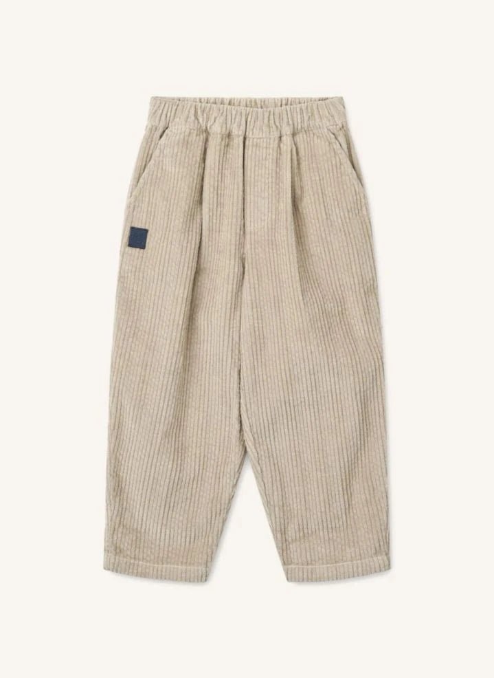 Liewood - Pantalones de terciopelo orgánico Borris | Beige