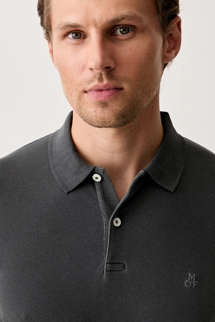 Camiseta de hombre Marc O'Polo de algodón y elastano con cuello