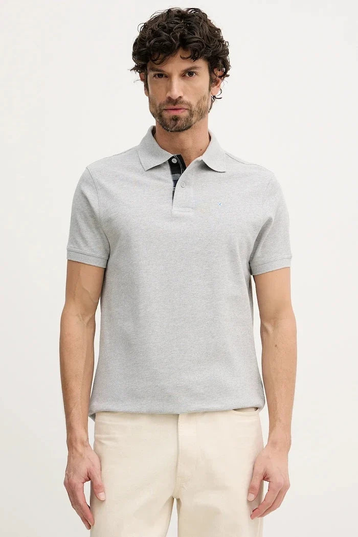 Polo de algodón para hombre Barbour