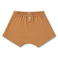 Risu Risu - Boxer Nano de Algodón Orgánico | Caramelo