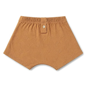 Risu Risu - Boxer Nano de Algodón Orgánico | Caramelo